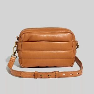 Madewell Transport Camera Bag: Puff Edition - Warm Brown, Unused